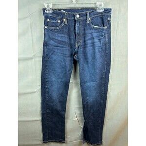 Levi's 513 Jeans Pants Men's Size W32 L32 Blue Zip 5-Pockets Button